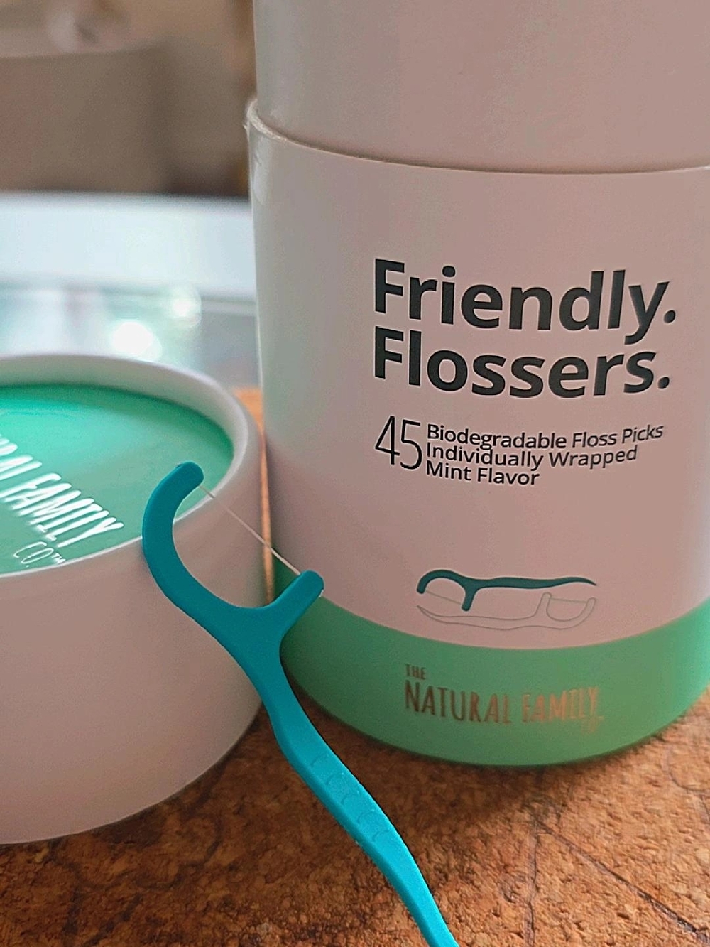 Mint Dental Floss 45 Individualy Wrapped $5 FOR 3 Packs